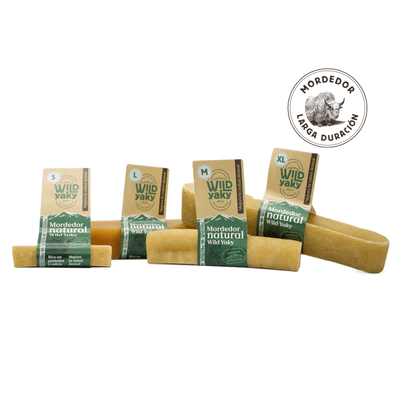 Wild Yaky – Mordedor natural de leche de yak del Himalaya (Talla M)