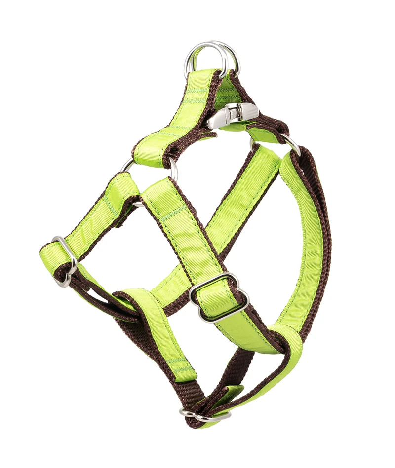 Arnés petral para perro Solid Green