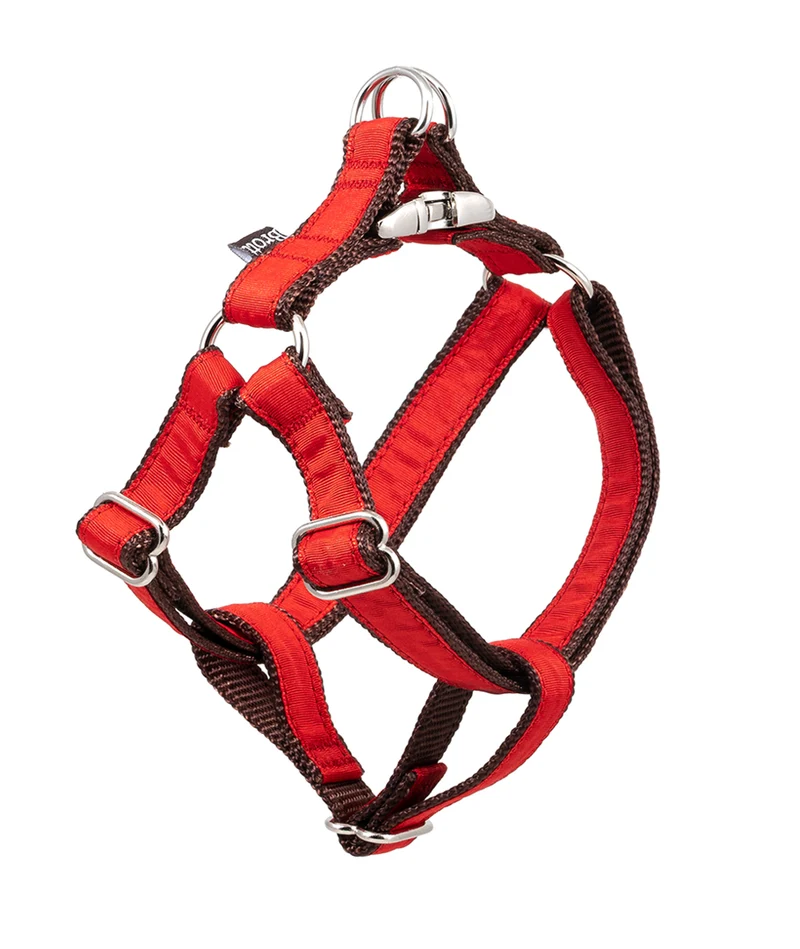Arnés petral para perro Solid Red