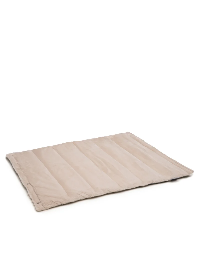 ROLL BED - FURRY SOFT BEIGE