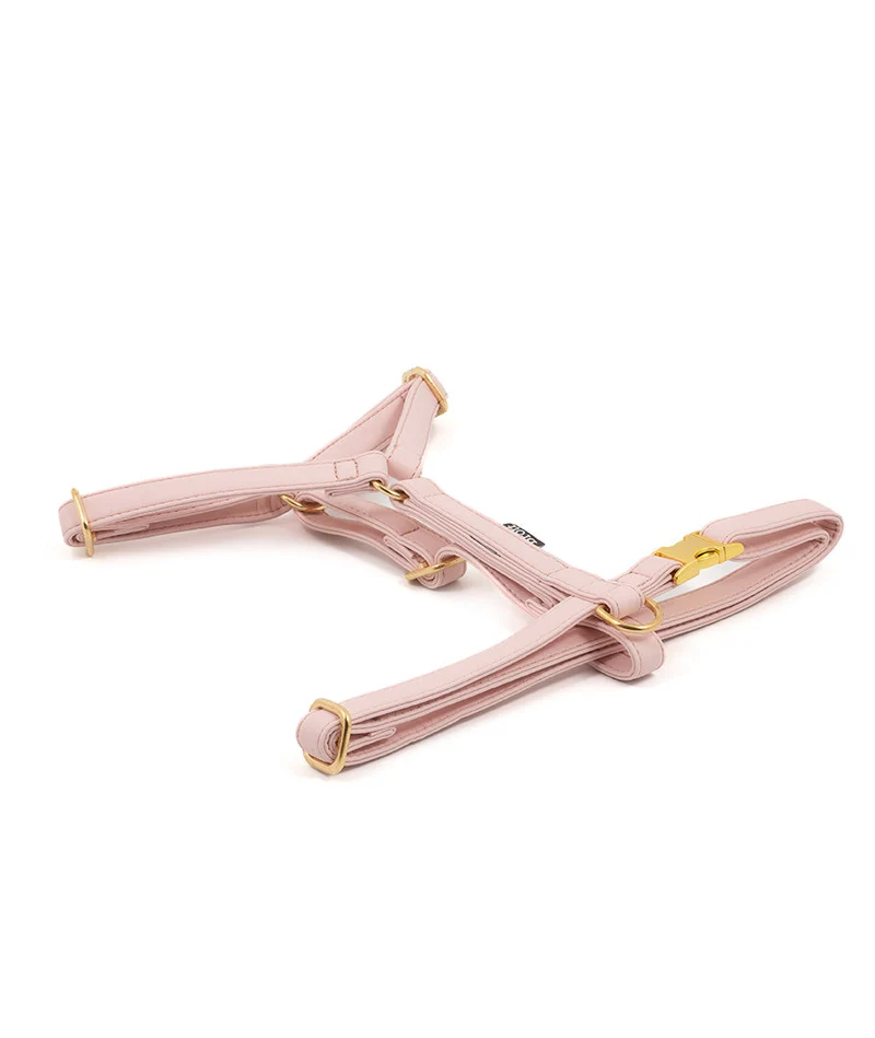 Arnés perro Essence Soft Pink gold