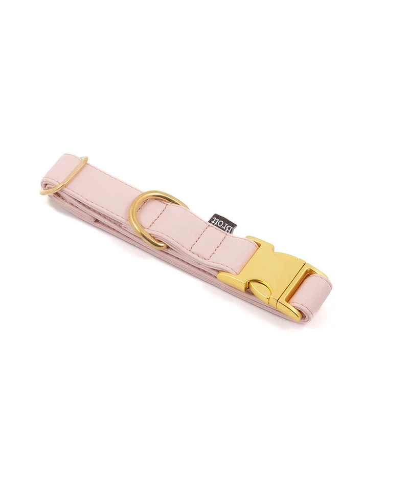 Collar perro Essence Soft Pink gold