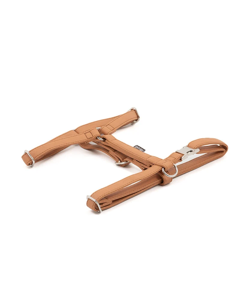 Arnés perro Essence Camel silver