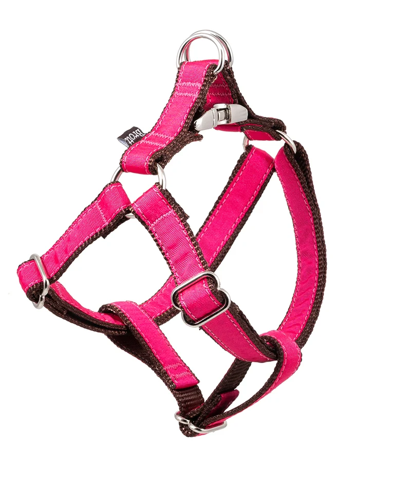 Arnés petral para perro Solid Pink
