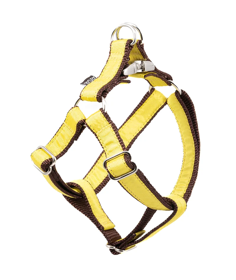 Arnés petral para perro Solid Yellow
