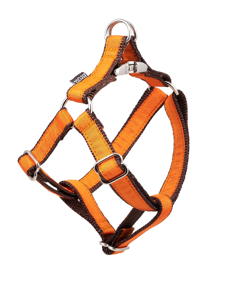 Arnés petral para perro Solid Orange