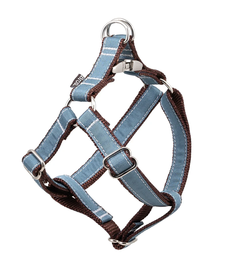 Arnés petral para perro Solid Grey