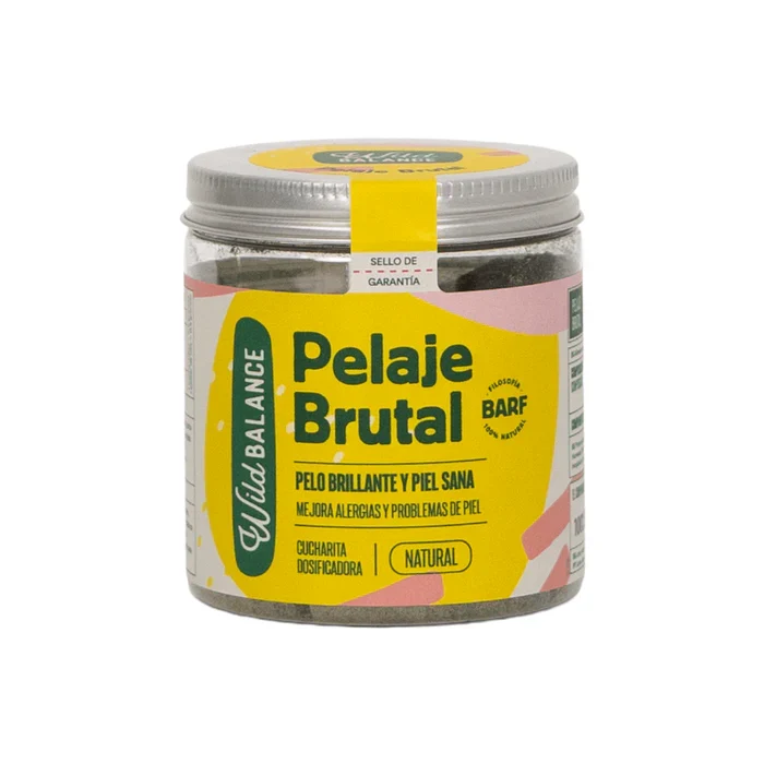 Pelaje Brutal - Suplemento para la salud de la piel y el pelo