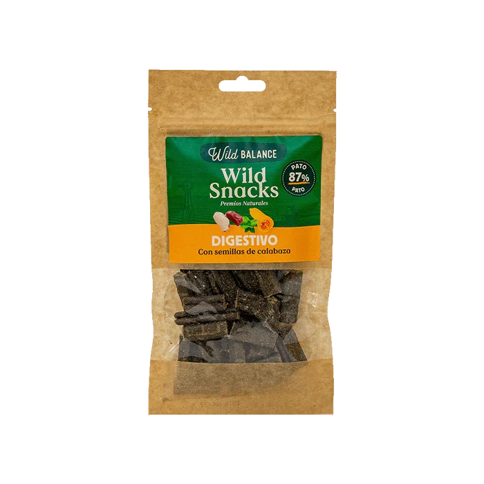 Wild Snacks Digestivos de Pato: Bienestar en cada bocado