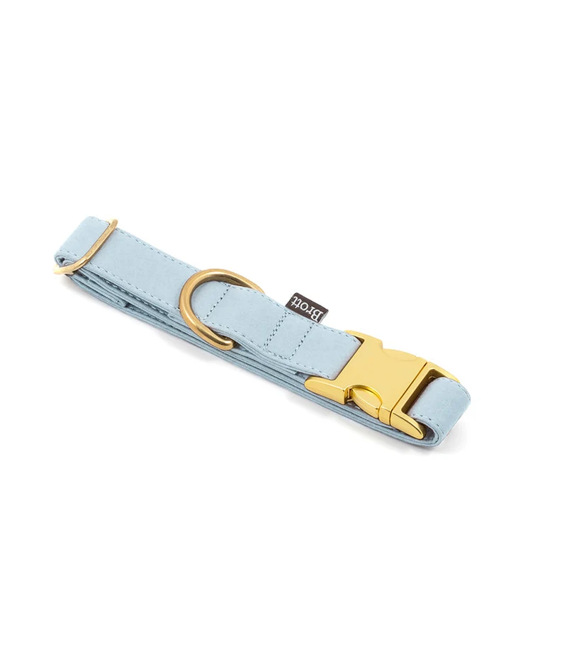 Collar perro Essence Blue Sky gold