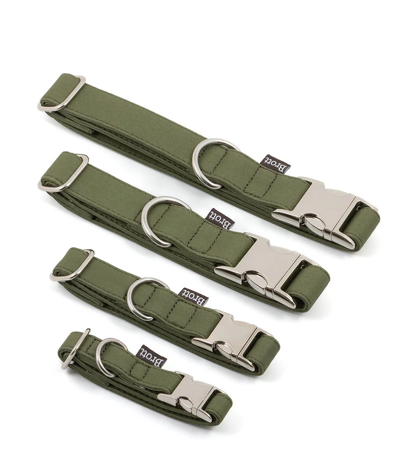 Collar perro Essence Green Musk silver