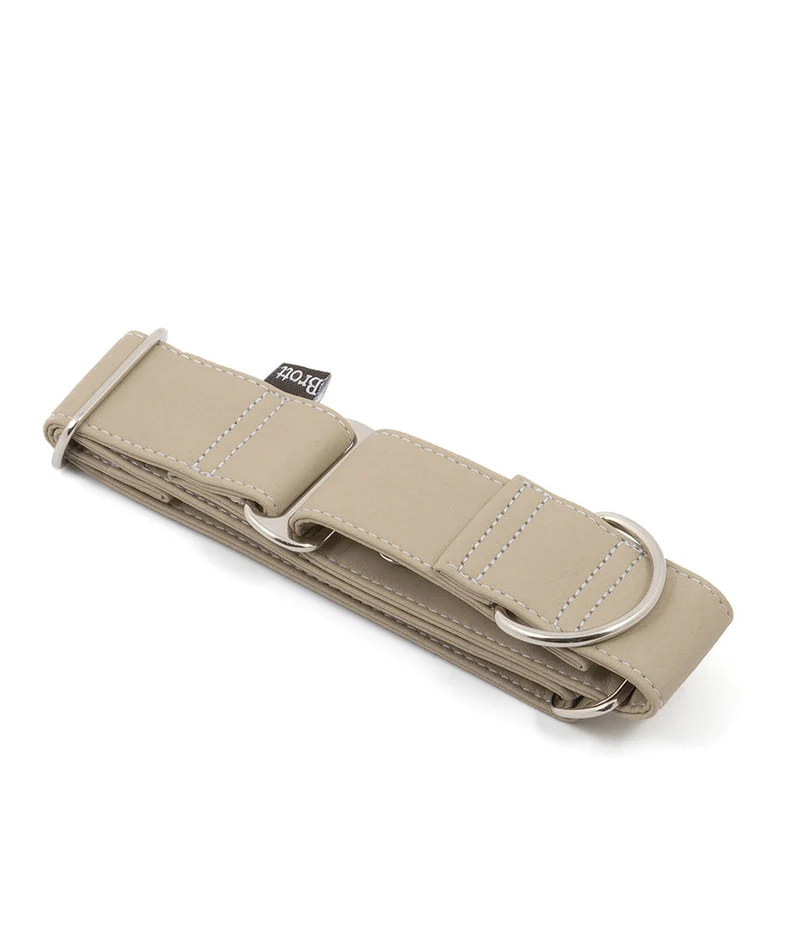 Collar Galgo Essence Taupe silver