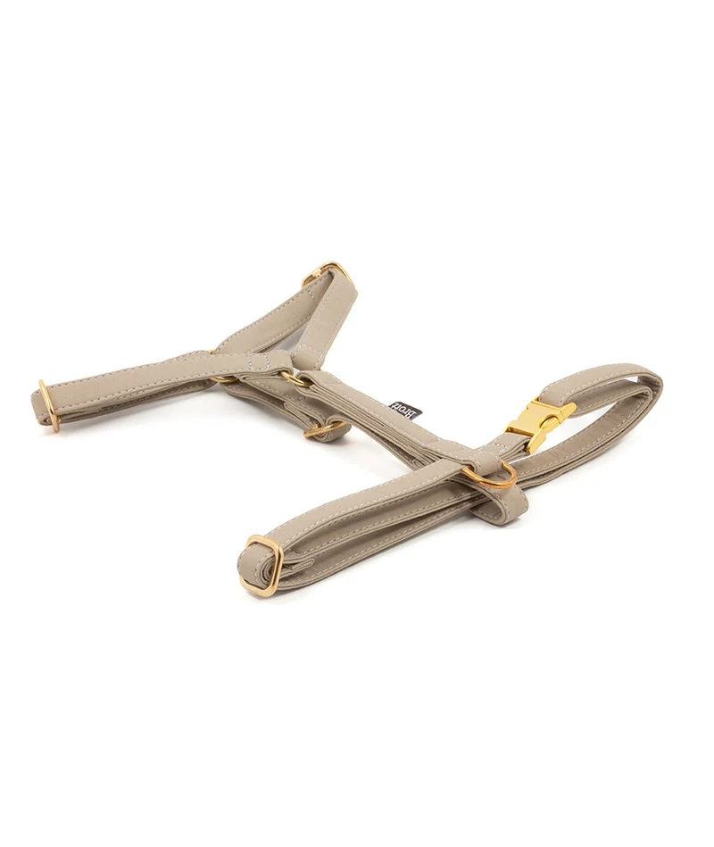 Arnés perro Essence Taupe gold