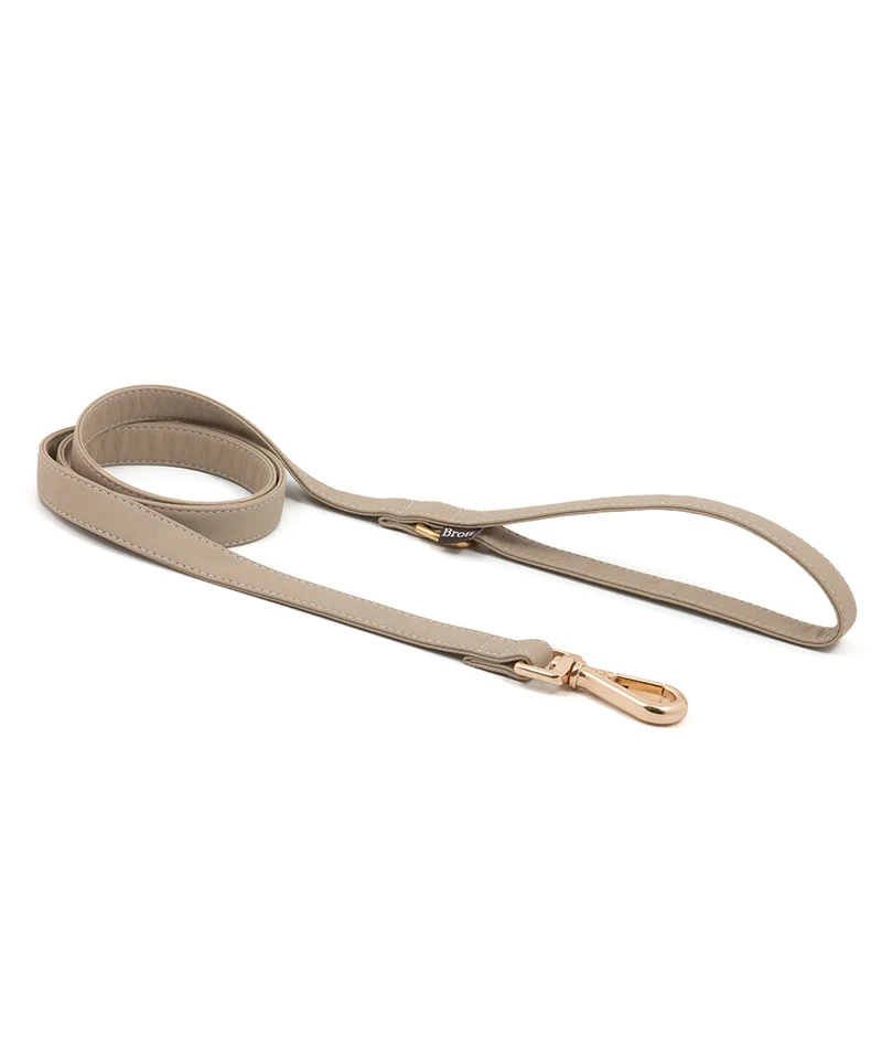 Correa perro Essence Taupe gold