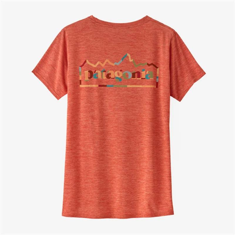 Patagonia Women's Capilene® Cool Daily Graphic Shirt pimento red