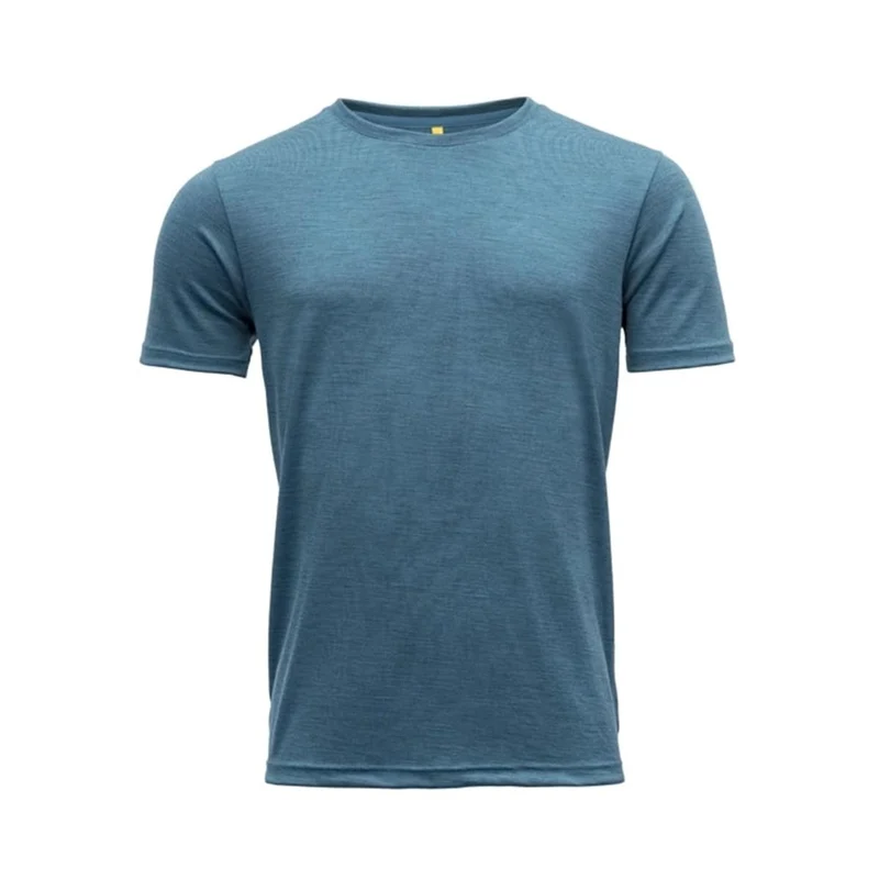 Devold EIKA MERINO 150 TEE Man blue melange