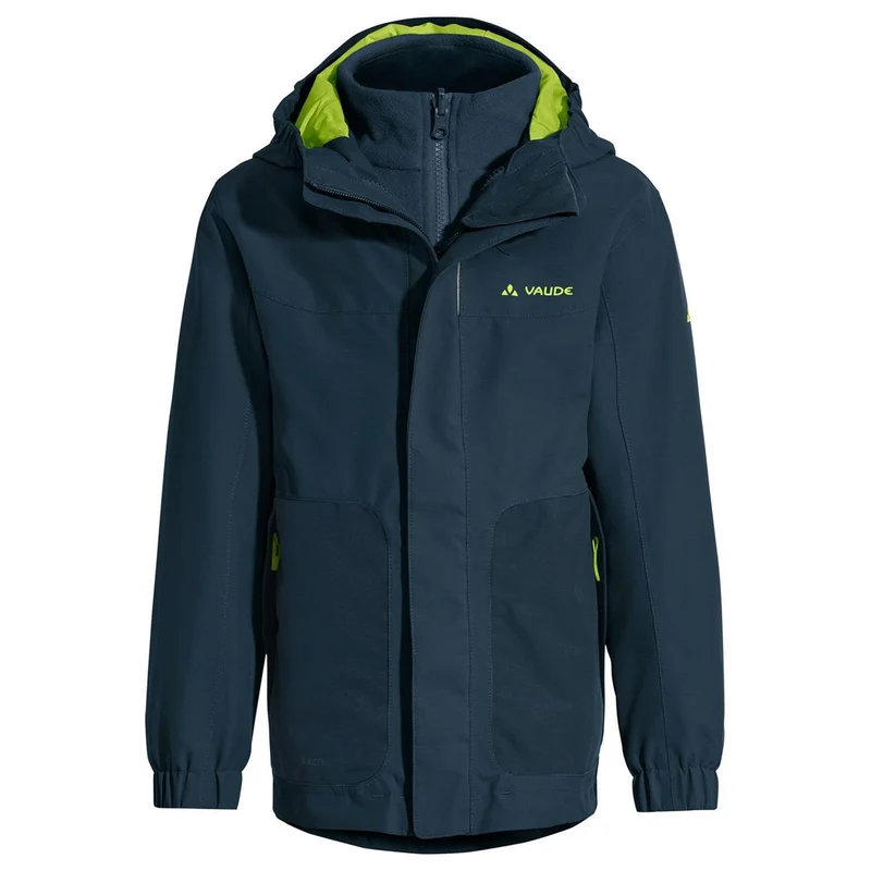 VAUDE Kids Campfire 3in1 Jacket IV dark sea/green