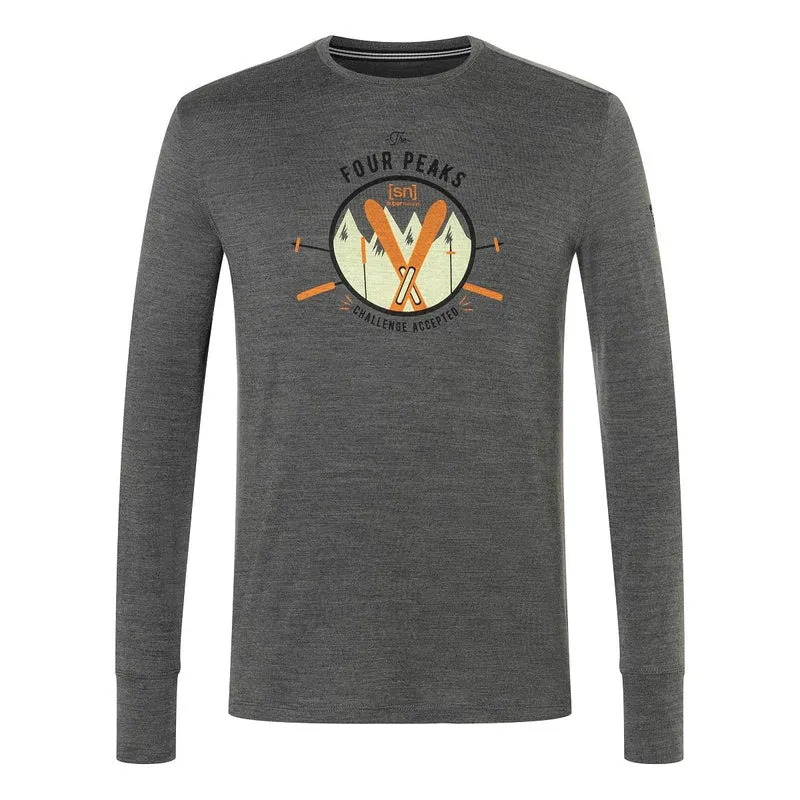 Super.Natural M Four Peaks LS Herren