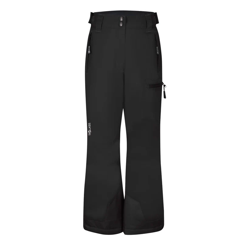 Trollkids Kinder Hallingdal Pant Schwarz