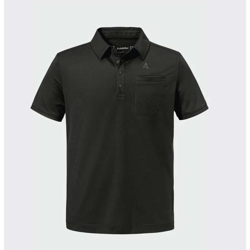 Schöffel Polo Shirt Ramseck M black Herren T-Shirt