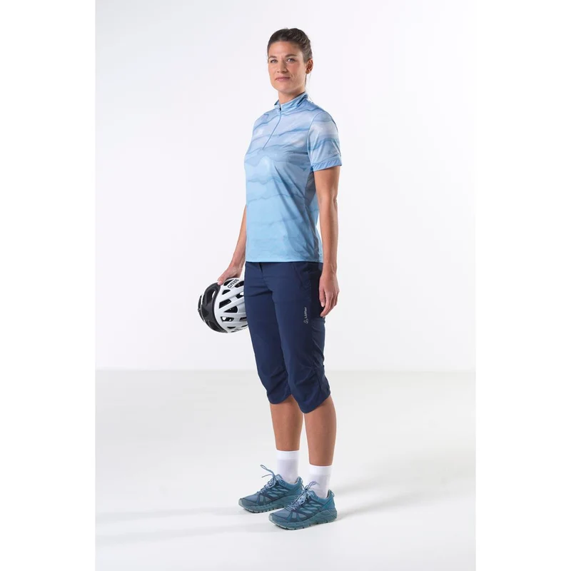 Löffler Damen 3/4 Bike Pants CSL dunkelblau