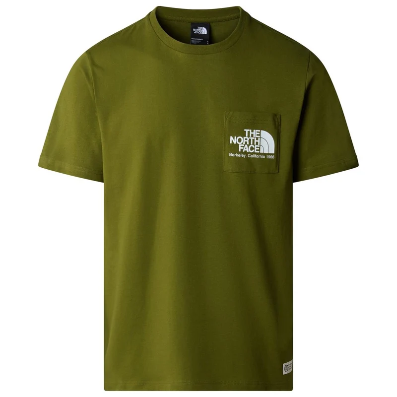 The North Face Berkeley California Pocket S/S Tee forest olive Herren T-Shirt