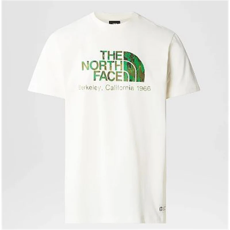 The North Face Berkley California S/S Tee white dune opitc Herren T-Shirt