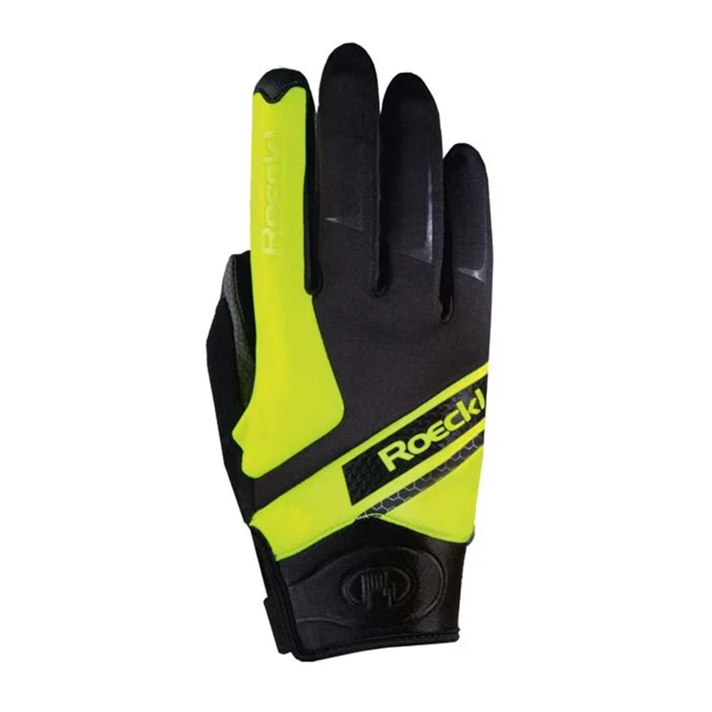 Roeckl Lidhult black/yellow
