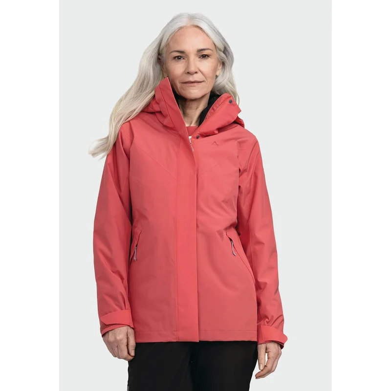 Schöffel Damen Atmungsaktive 3in1 Multifunkttionsjacke Tamina Baked Rose