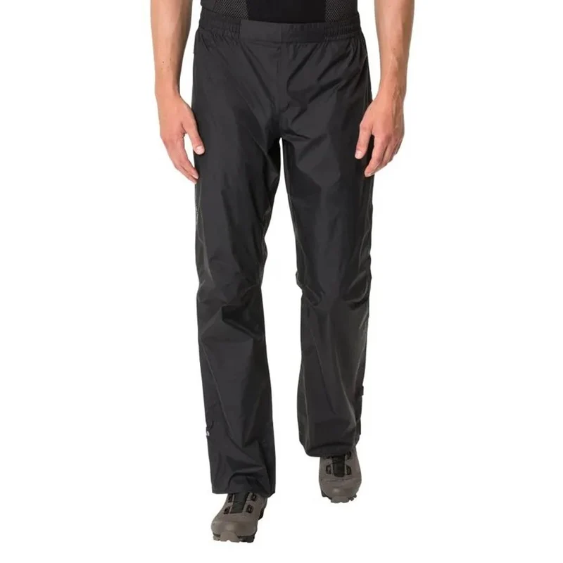 Vaude - Drop II Regenhose Herren - short - black/black