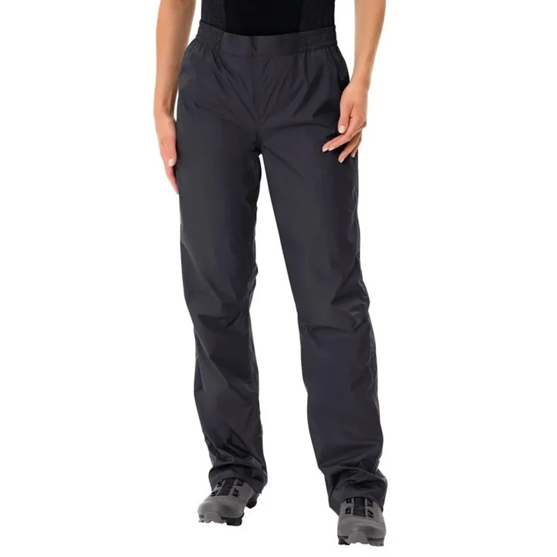 Vaude - Drop II Regenhose Damen short - black /black