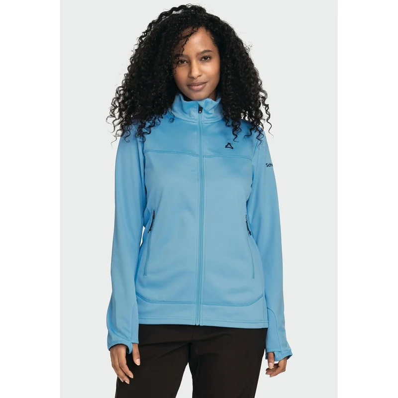 Schöffel Damen Schnell trocknende Fleece Jacke Milagle Electric Sky