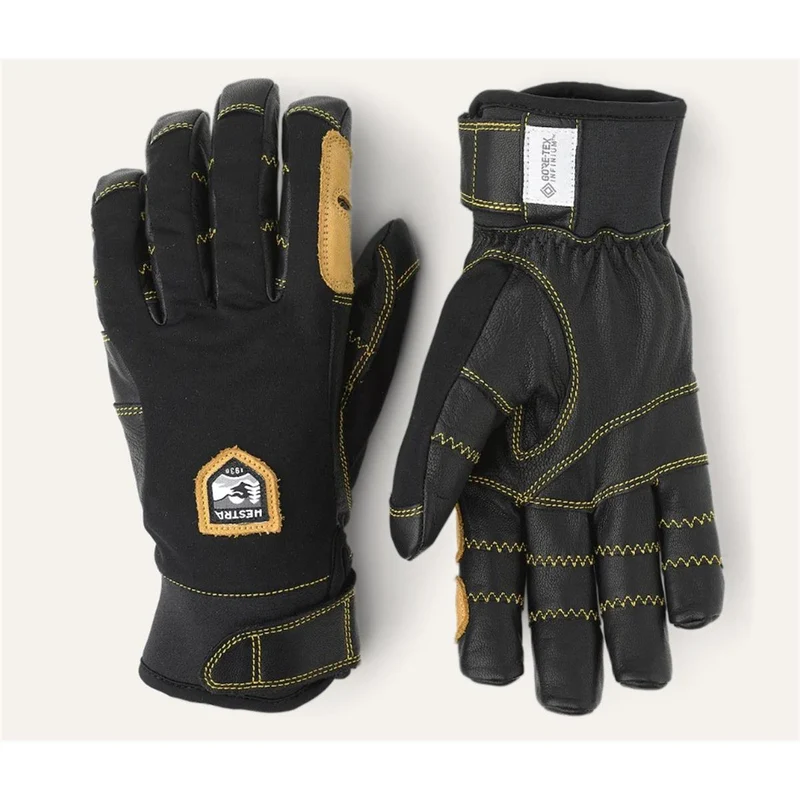Hestra Ergo Grip Active - 5 finger black/black