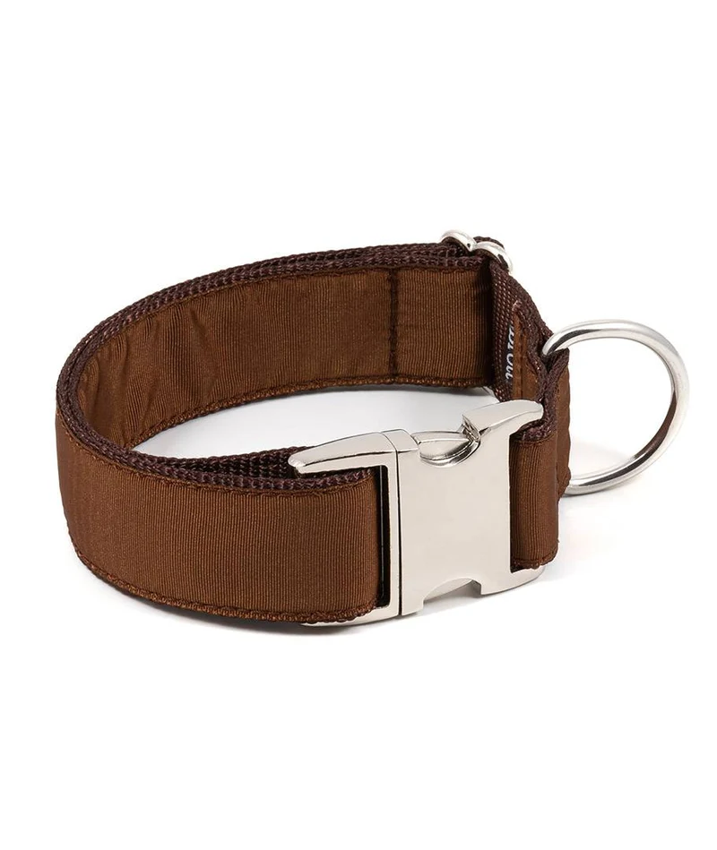 Collar para perro Solid Brown