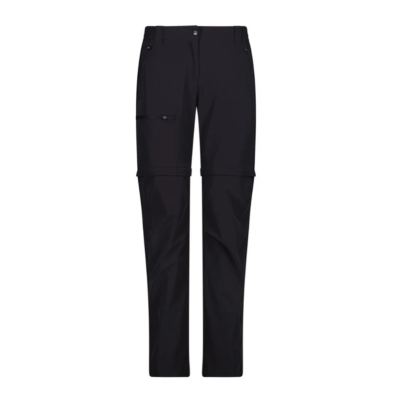 CMP Woman T Zip Off Pant antracite