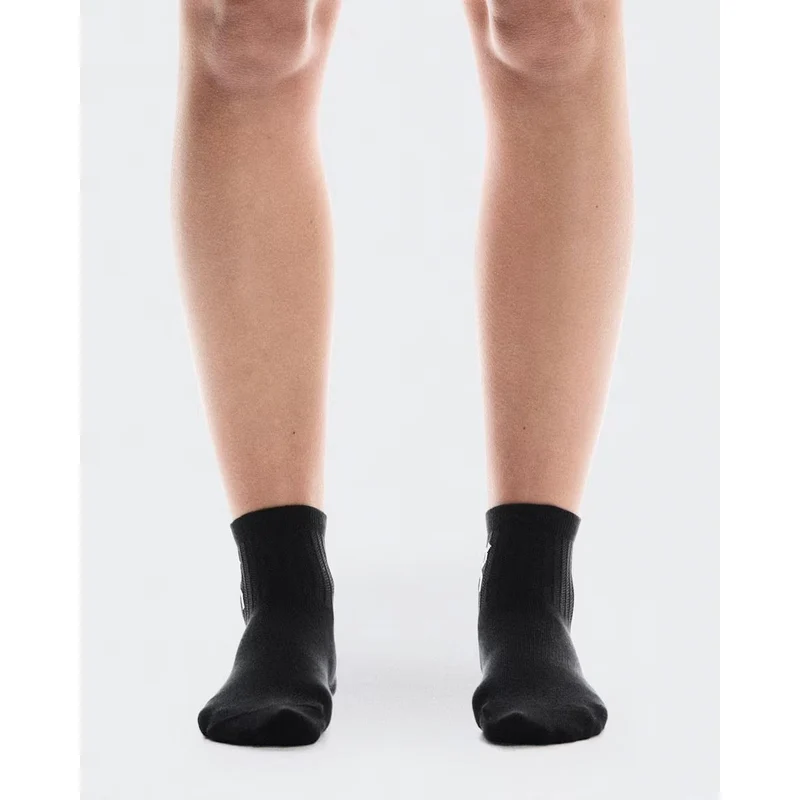 ON Socken Logo Sock Mid 3P Black