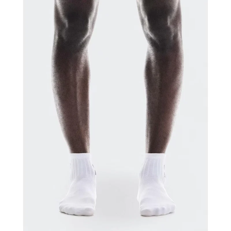 ON Socken Logo Sock Mid 3P White