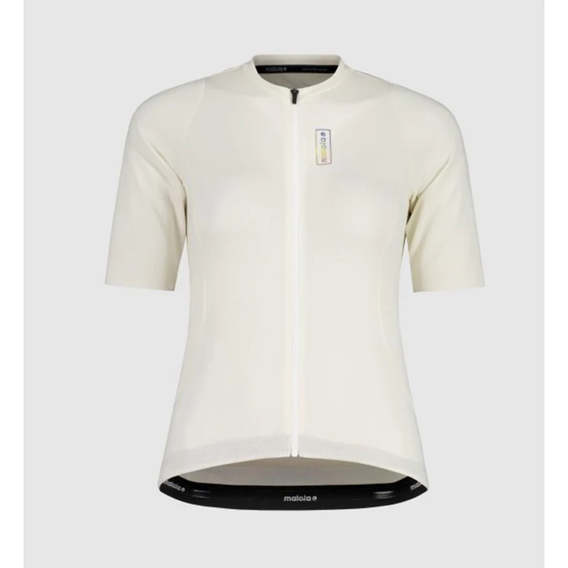 Maloja RigiM. 1/2 Roadbike Jersey shaded white Damen