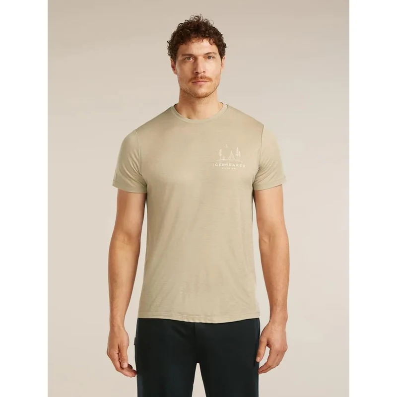 Icebreaker M Mer 150 Tech Lite SS Tee Pass flagston Herren T-Shirt