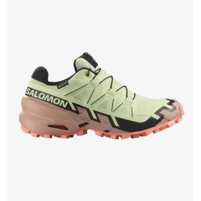 Salomon Speedcross 6 GTX Damen Lime Cream/ Mahogany Rose/ Black