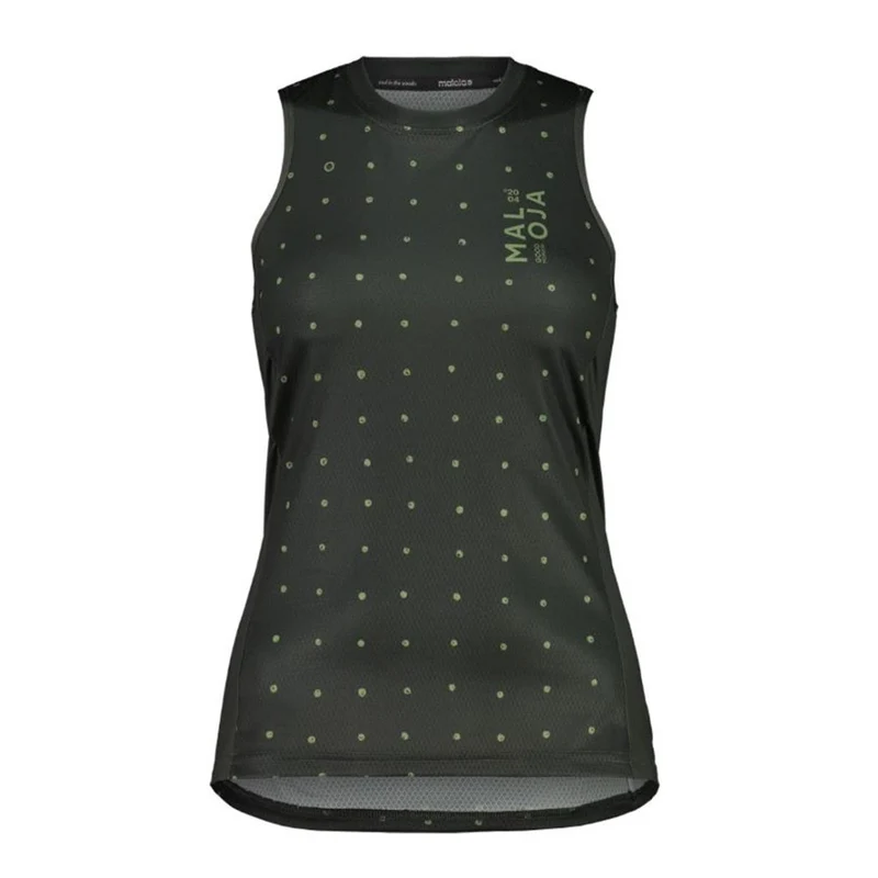 Maloja Grandvalira Deep forest bubbledots Damen Radtrikot