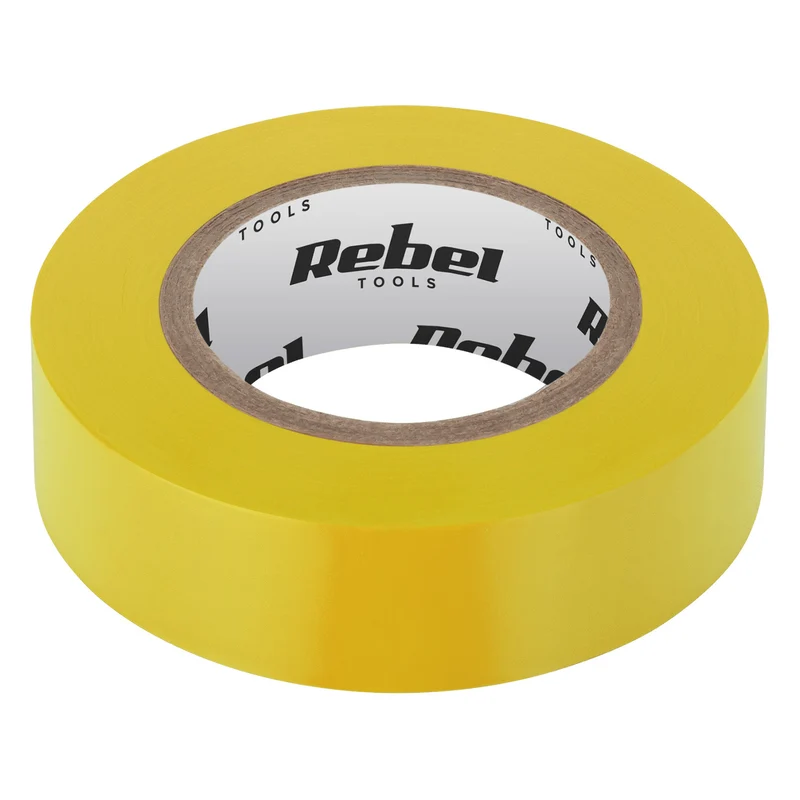 REBEL Isolierklebeband (0,13 mm x 19 mm x 20 yd) gelb