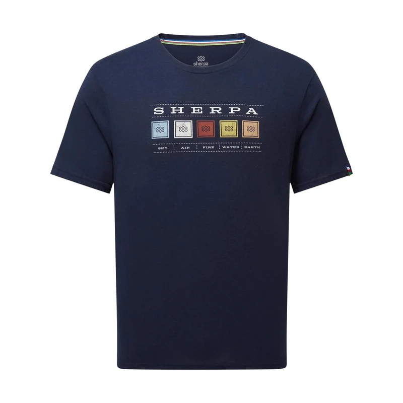 Sherpa Bali Element T-Shirt – rathee blue