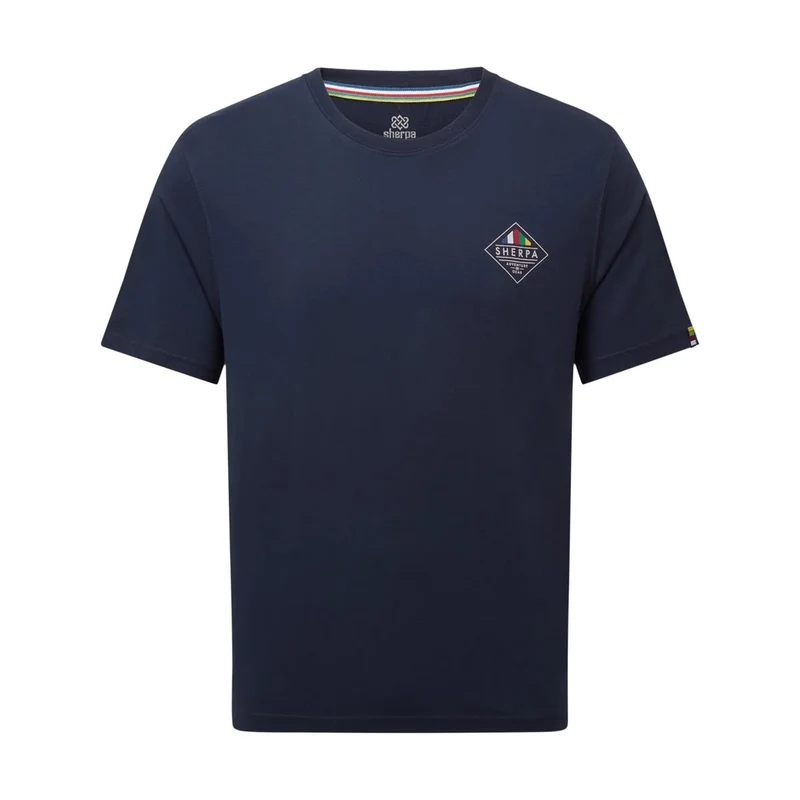 Sherpa Abenteuer-T-Shirt - rathee blue