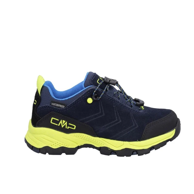CMP Kids Melnick low Trekking WP blue lime (Größe 38 bis 41)
