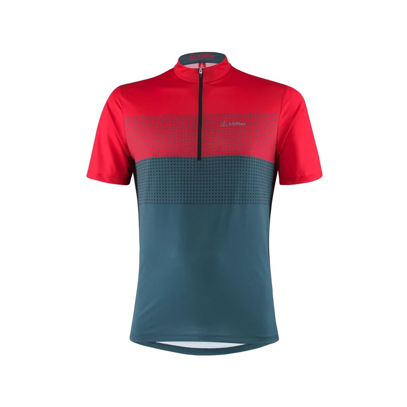 Löffler Herren Bike Shirt HZ Sparta Red