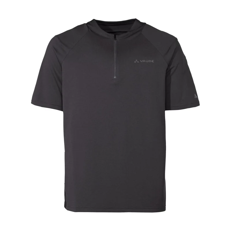 VAUDE - Tremalzo Q-Zip Fahrrad Shirt Herren - Phantom black
