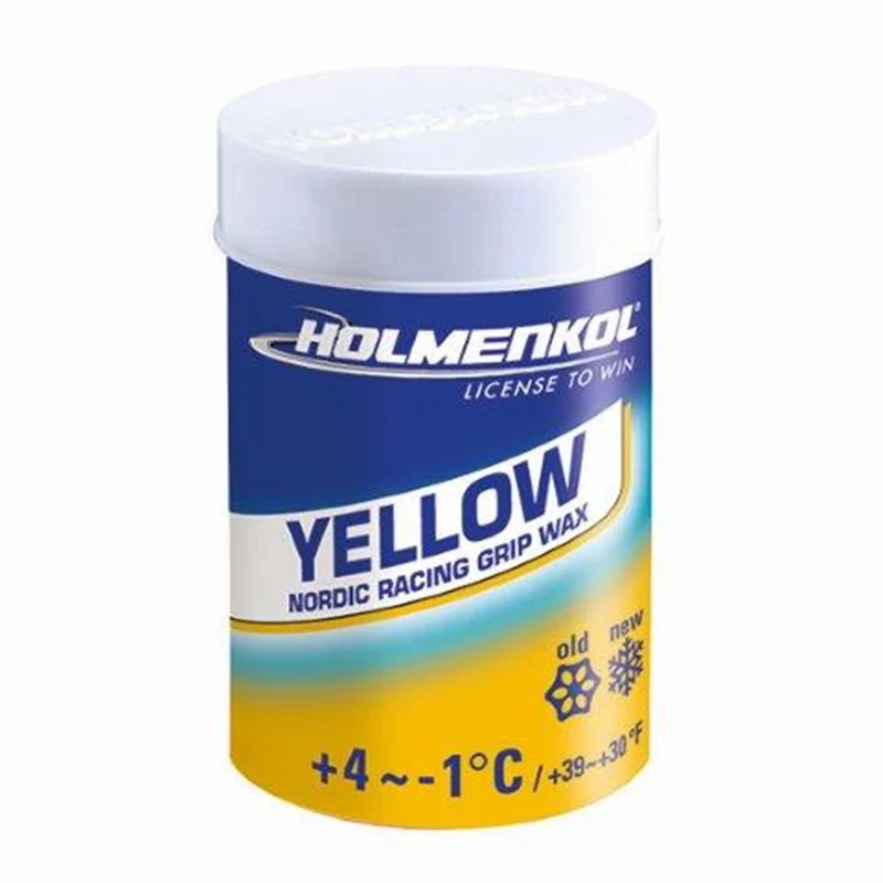 Holmenkol Grip Yellow 4°C/-1°C 45g