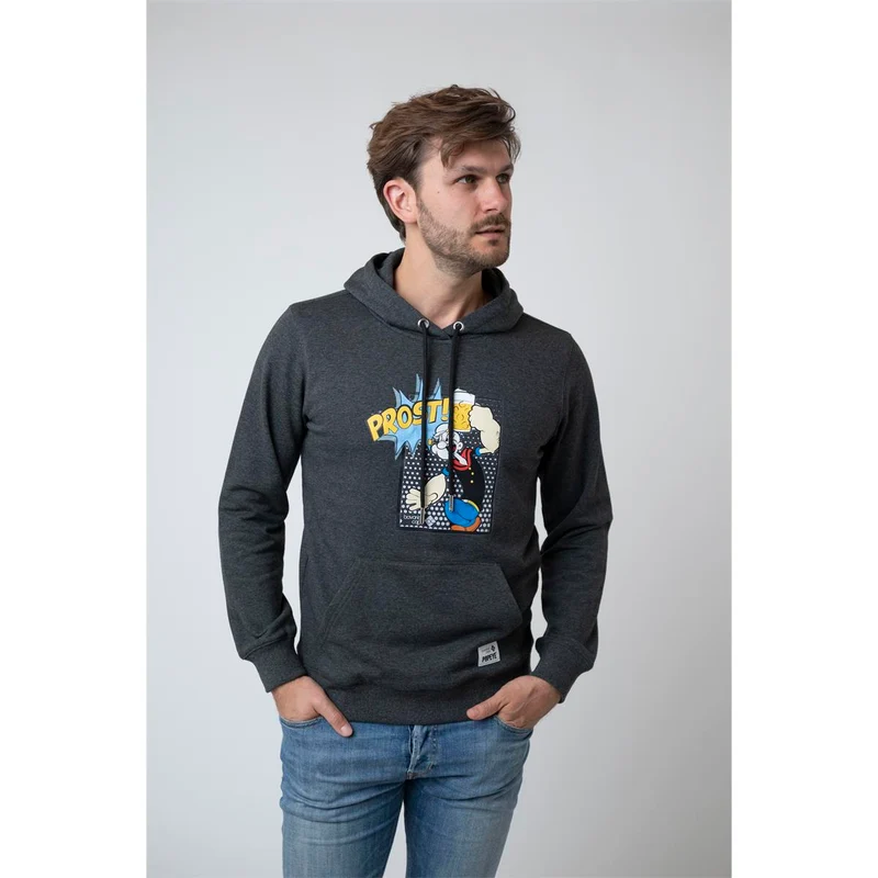 Bavarian Caps Hoodie "Popeye" - dunkelgrau