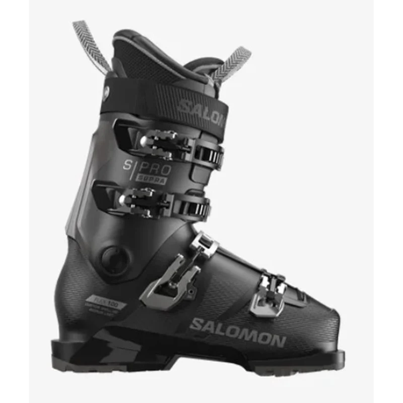 Salomon S Pro Supra 100 All Mountain-Schuhe Herren Black / Dark Grey Met.